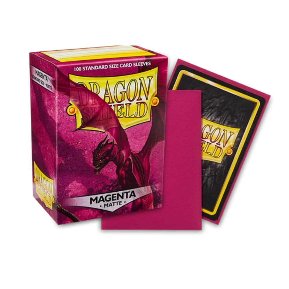 Dragon Shield Sleeves Matte Magenta (100)