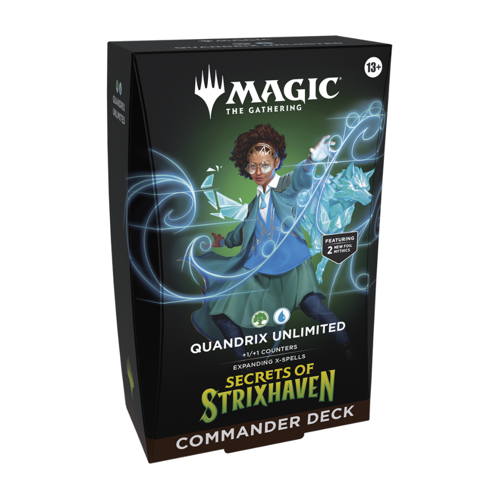 Magic The Gathering | Secrets of Strixhaven Commander Deck - Quandrix Unlimited