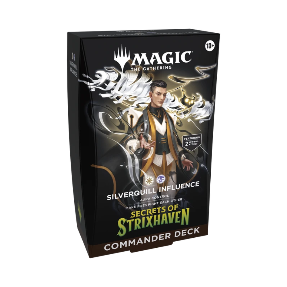 Magic The Gathering | Secrets of Strixhaven Commander Deck - Silverquill Influence